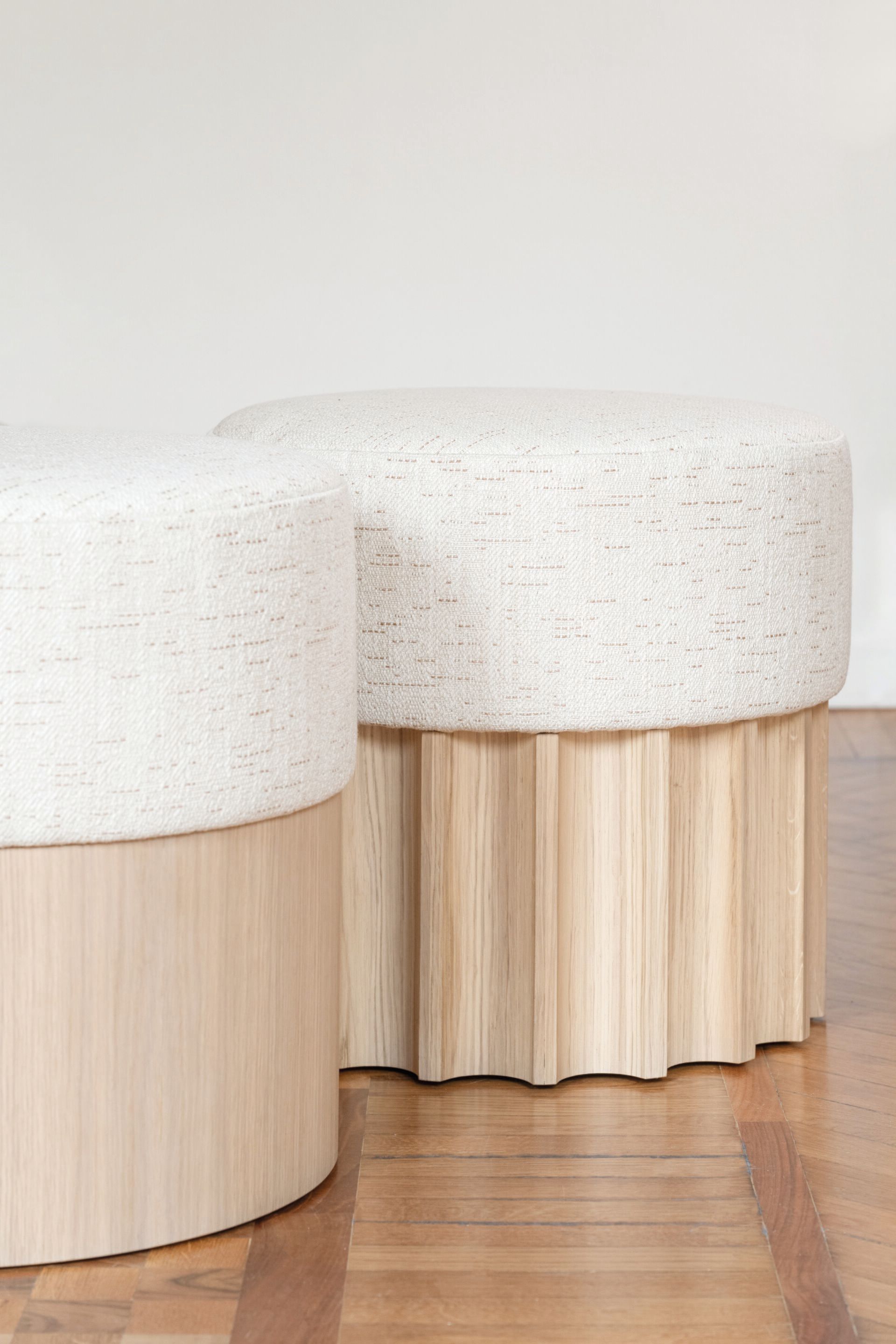 Круглый пуф из ткани DOM EDIZIONI коллекция Ривьера ARCH-00097629 - Вид №2