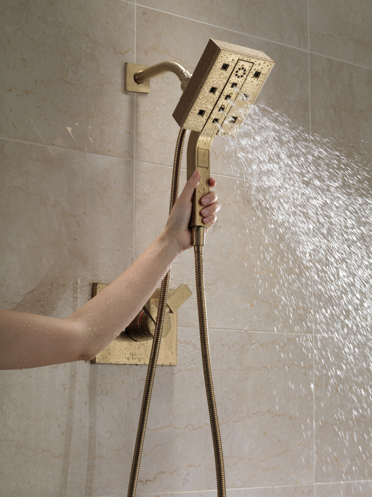 T17053-CZ Облицовка только для клапана Monitor® серии 17 Delta Faucet Vero Шампанское бронза - Вид №5