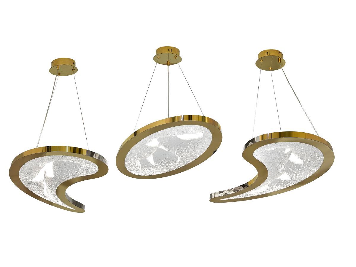 Светодиодный потолочный светильник из нержавеющей стали и стекла K-Lighting Shua ARCH-00049542