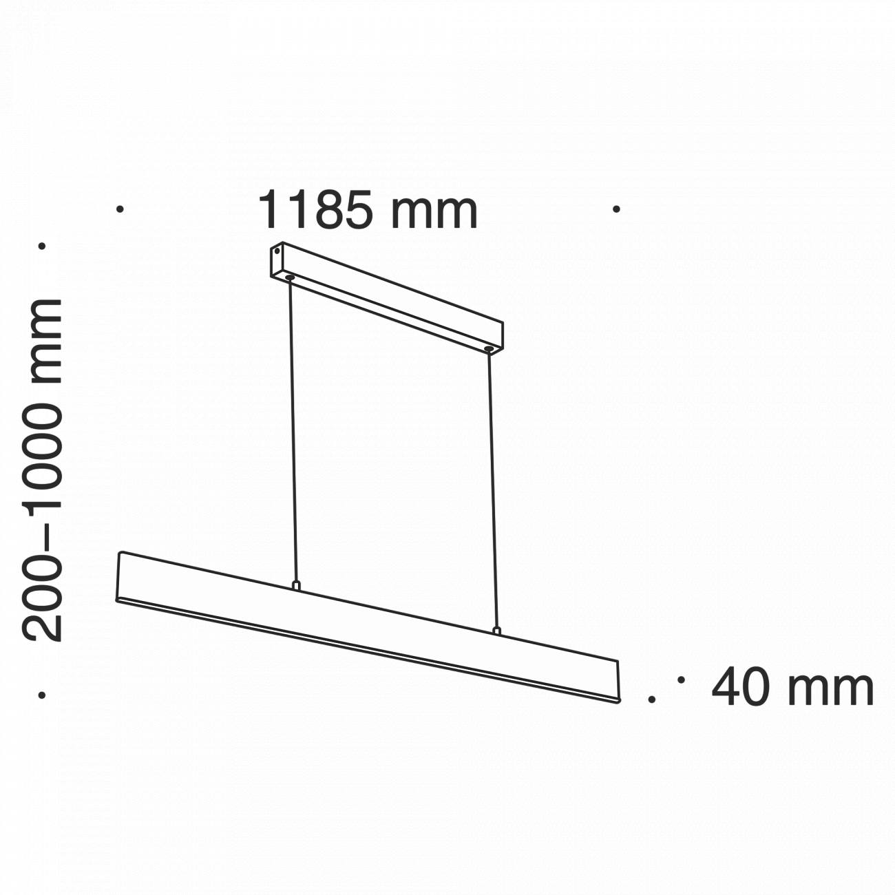Светильник подвесной светодиодный с металлическим плафоном 118,5 белый Step P010PL-L30W TECHNICAL PENDANT 00-3957075 Белый  - Вид №4