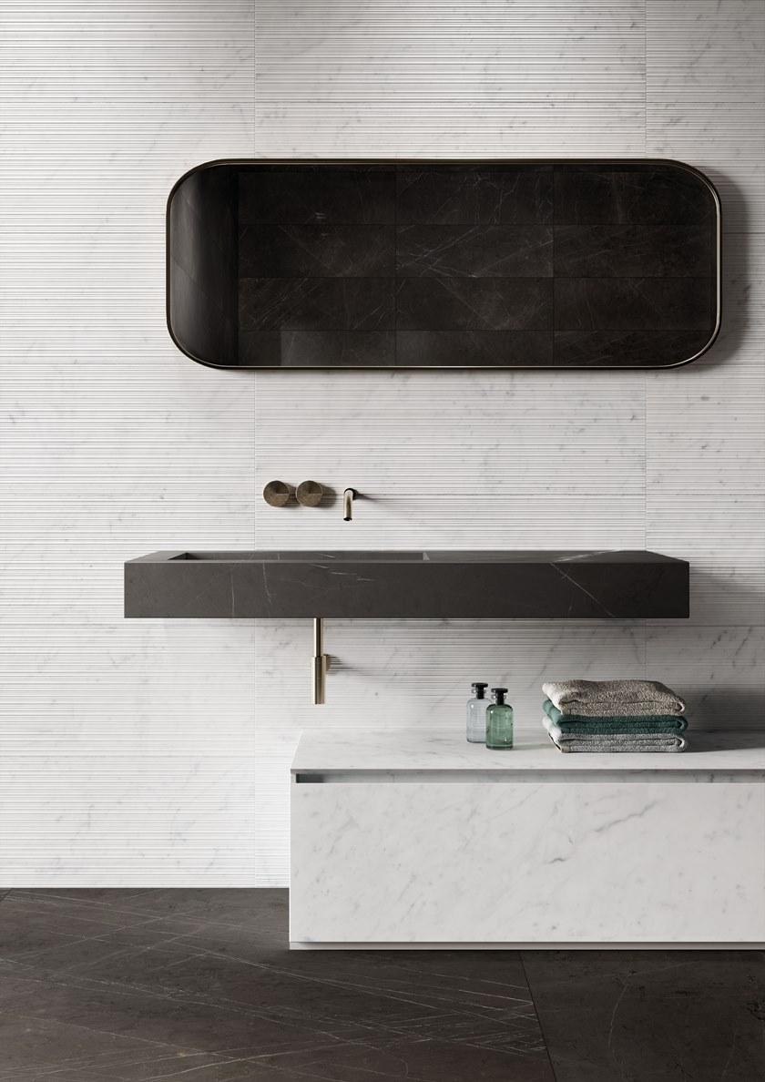 Italgraniti Напольный шкаф для ванной из керамогранита с ящиками Italgranitilive Dloft00001 - Вид №4