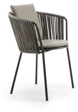 Vermobil Садовое кресло из веревки с подлокотниками Desiree rope De304 - de305 - Вид №11