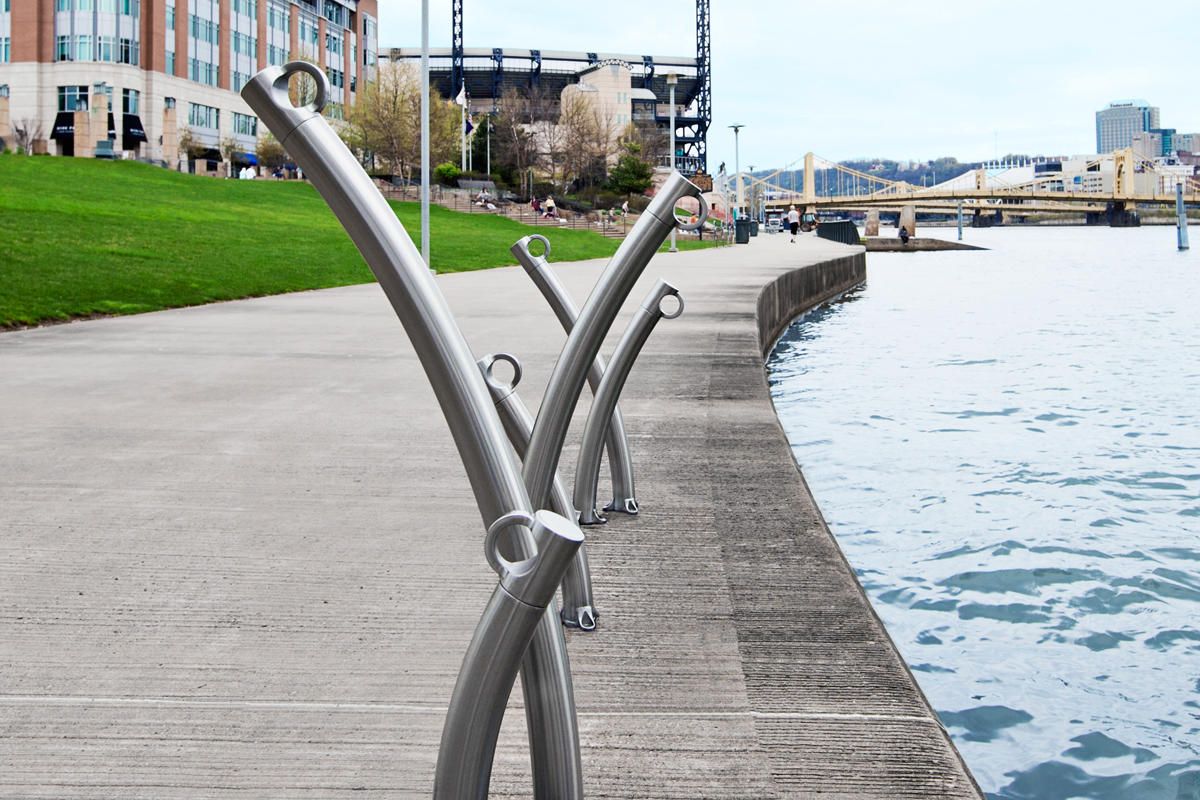 FSRT111 Подставка для велосипедов в саду  Forms-surfaces  - Вид №8