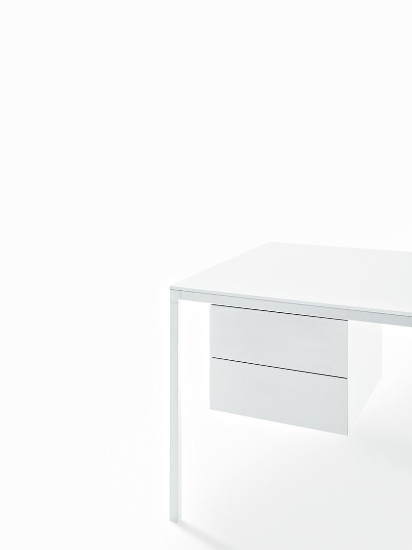 Desalto Прямоугольный стол из стали с ящиками Helsinki sun-id-1505473 - Вид №2