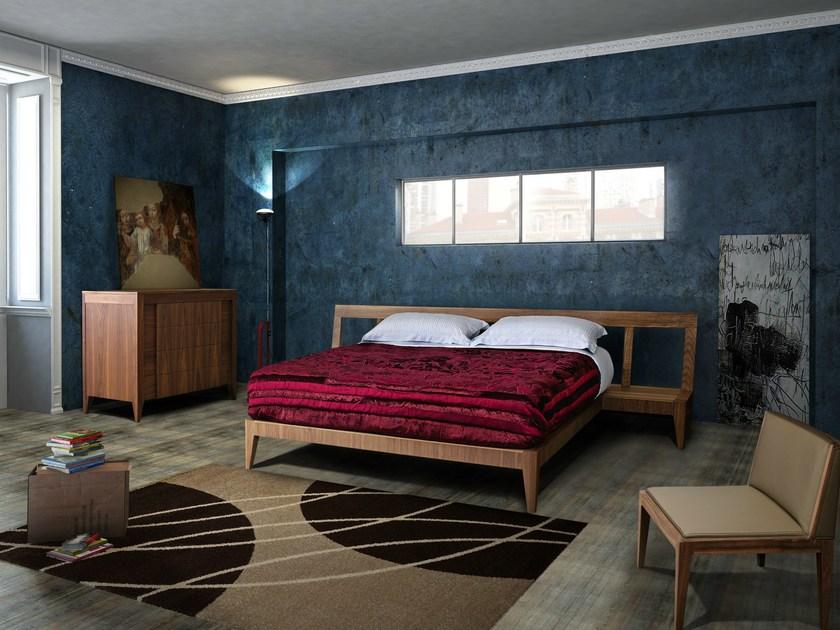 Morelato Двуспальная кровать со встроенными прикроватными тумбочками Contemporaneo Art. 2889/n - Вид №4