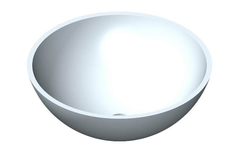 ARU00-NO ARUS-Круглая раковина Sleek-Stone® GRAFF Sinks and Bathtubs