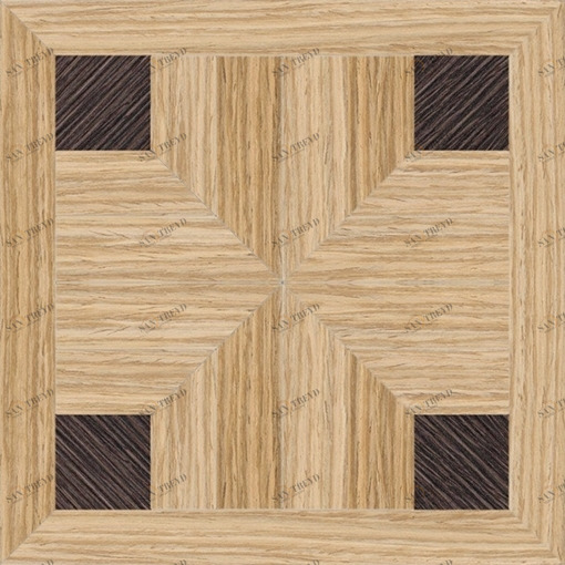 Напольное покрытие из дерева (инкрустация "wenge" из светлого дуба) ddpr24 rc we Devon Devon INTARSIA Devon&Devon DDPR24RCWE