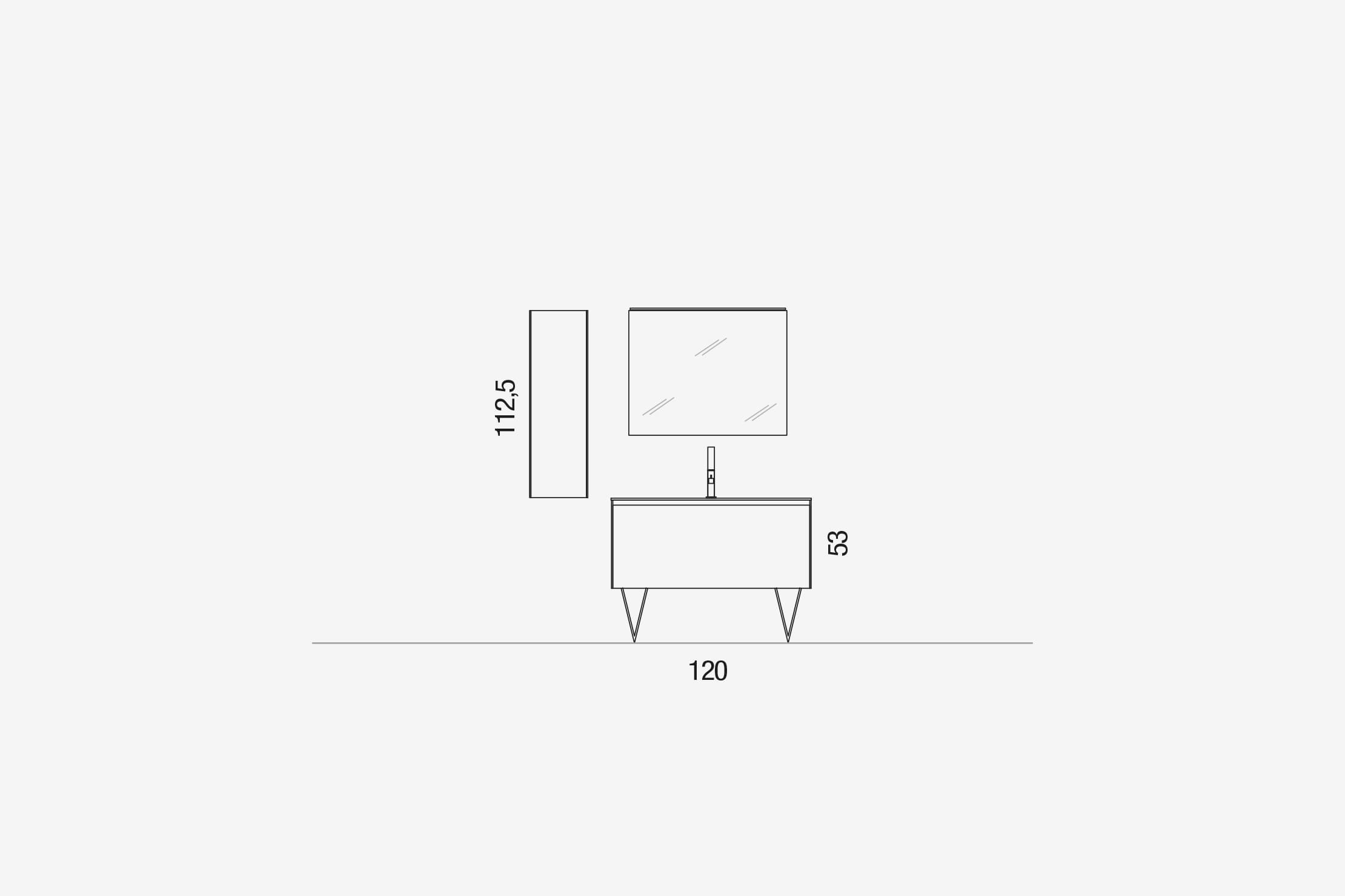 Комплект мебели 46 Arcom E.gò STARC68 - Вид №2