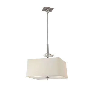 Подвесной светильник с абажуром бежевый Akira 934 MANTRA ДИЗАЙНЕРСКИЕ, ОРИГИНАЛЬНЫЕ 00-3889609 Бежевый