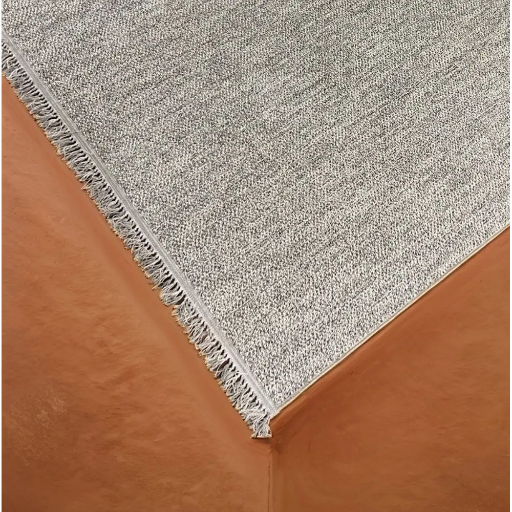 OZKAPLAN KARPET Vegas - серый ковер с петлевым ворсом 160×230 см 89374968 STLM-1430432 - Вид №2