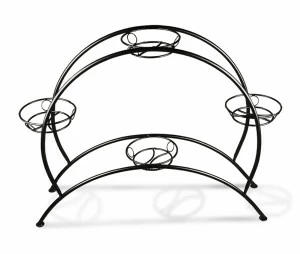 Подставка для цветов Koleso 4060 SHEFFILTON ПОДСТАВКИ ДЛЯ ЦВЕТОВ 015001 Чёрный