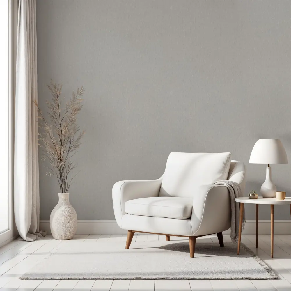 Флизелиновые обои Wallsecret Shalfey серые 1.06 м - премиум качество для гостиной 89432839 STLM-1563985 - Вид №4