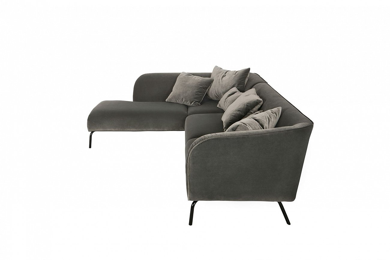 Диван Selma угловой темно-серый SITS ДИЗАЙНЕРСКИЕ, SELMA 192335 Серый  - Вид №5