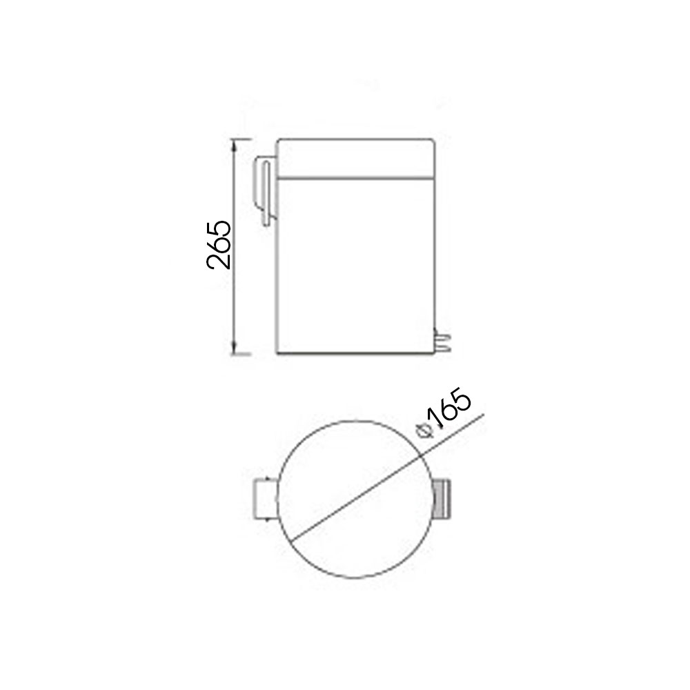 Контейнер для мусора Raiber RP100, 3л RP100 Santreyd  - Вид №2
