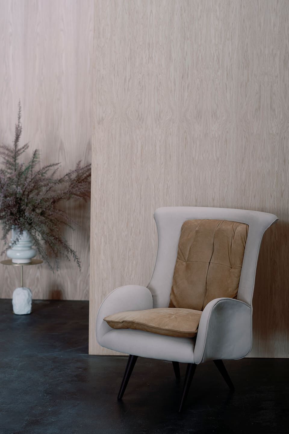 Кресло из нубука с высокой спинкой Greenapple BARÃO ARCH-00069739 - Вид №5