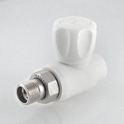 VTp.717.0.02004 Кран шаровой полипропиленовый со сгоном прямой Valtec 20 мм х 1/2"  - Вид №3