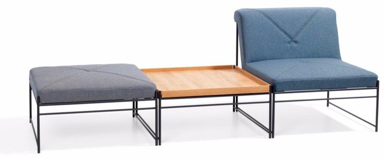 Blå Station Квадратный деревянный журнальный столик Unit Bla Station sun-id-1450158 - Вид №5