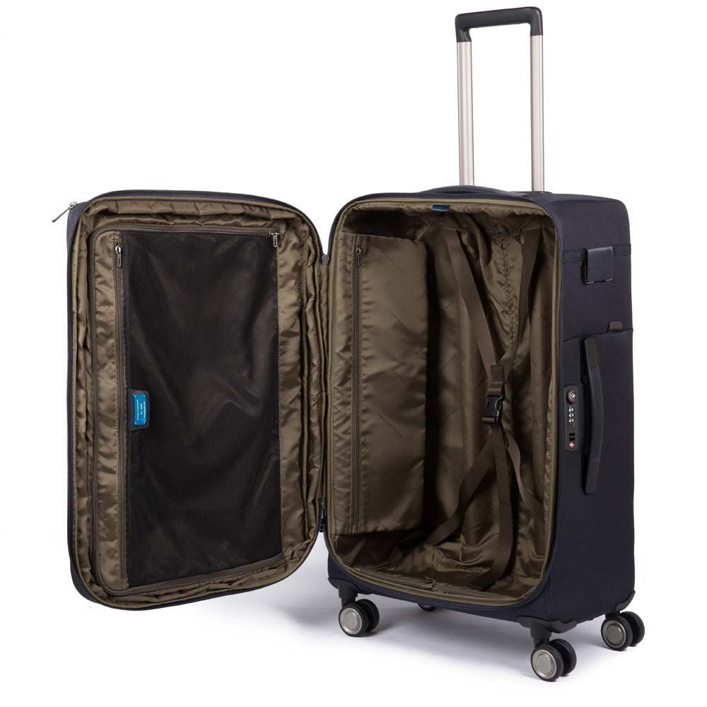 BV4733BR/BLU Чемодан Medium Size Expandable Spinner Piquadro Brief  - Вид №1