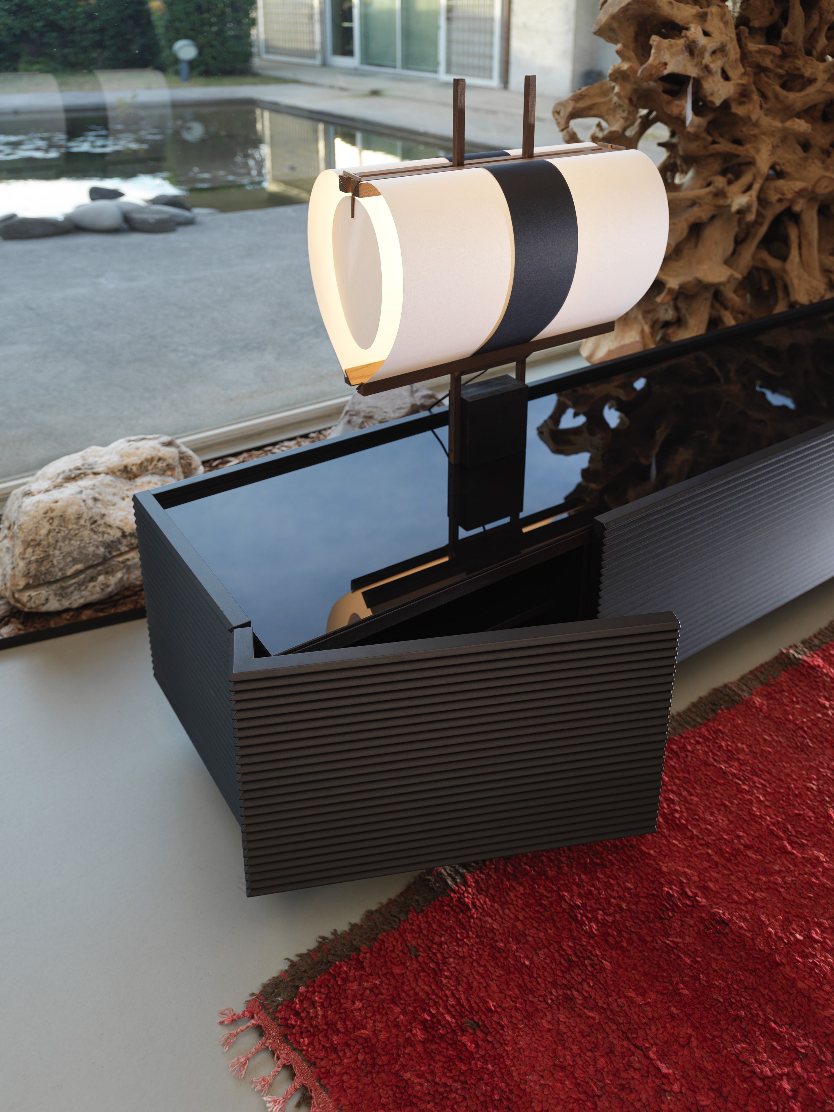 Деревянный низкий ТВ-шкаф ALBEDO Alfieri ARCH-00029727 - Вид №7