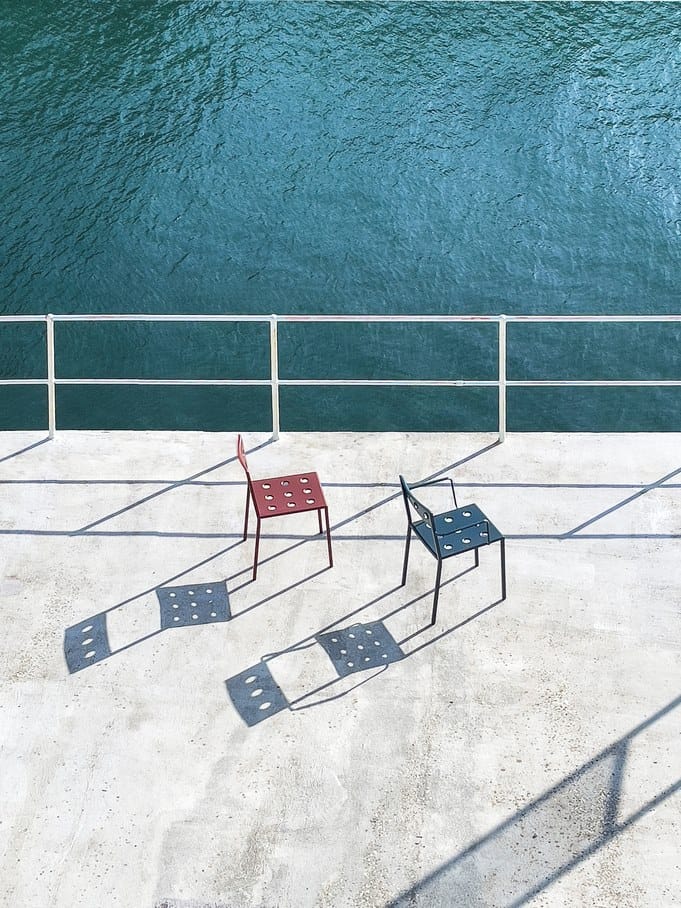 Стальной стул с порошковым покрытием с подлокотниками Hay балкон ARCH-00134702 - Вид №17