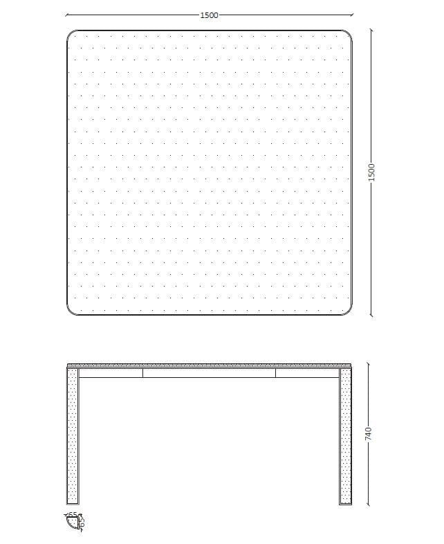 Стол из оникса mg12 Gregorio ARCH-00137833 - Вид №4