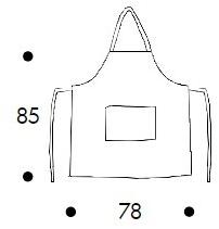 Artek Фартук из хлопка Siena sun-id-1454706 - Вид №1
