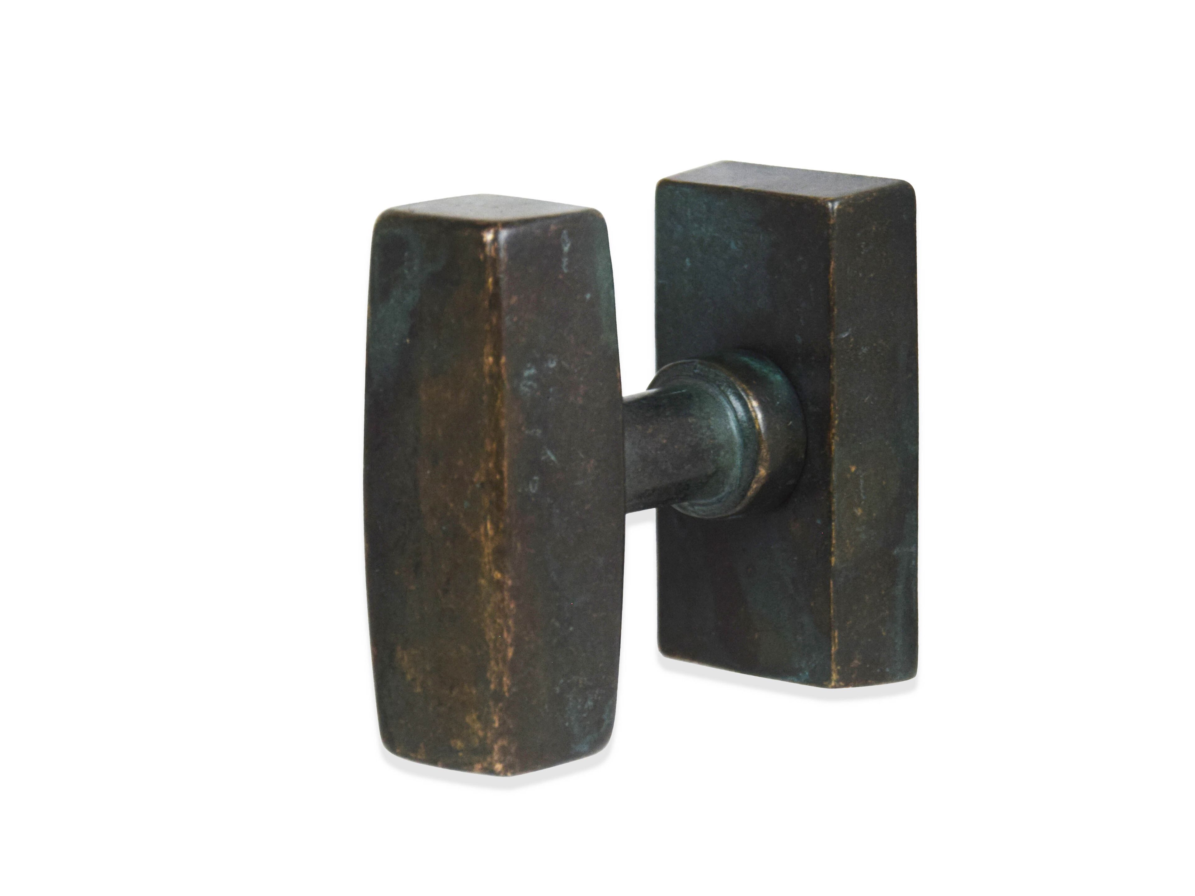 Бронзовая оконная ручка DK на розетке GIARA ART DESIGN-BRONZE Langhe ARCH-00017068