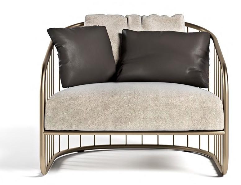 Formitalia Кресло из ткани Charleston sun-id-1455877 - Вид №6