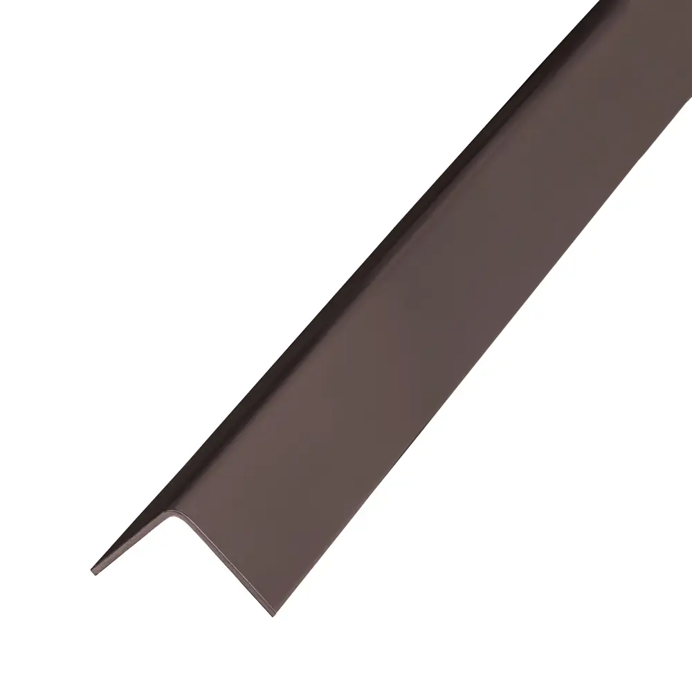 Угол ПВХ наружный 1000x20x20 мм венге матовый 89431869 STLM-2162592 POLIPLAST 