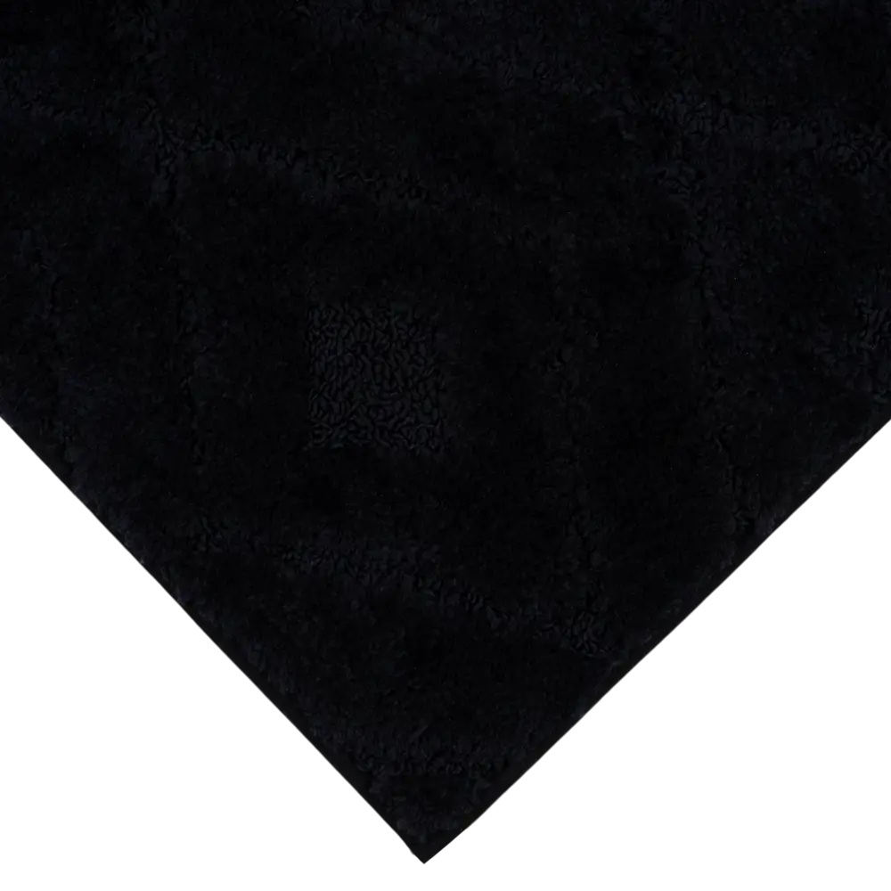 Коврик для ванной Vidage Сантус - мягкий и практичный черный аксессуар 50х50 см 89380443 STLM-1573525 - Вид №1