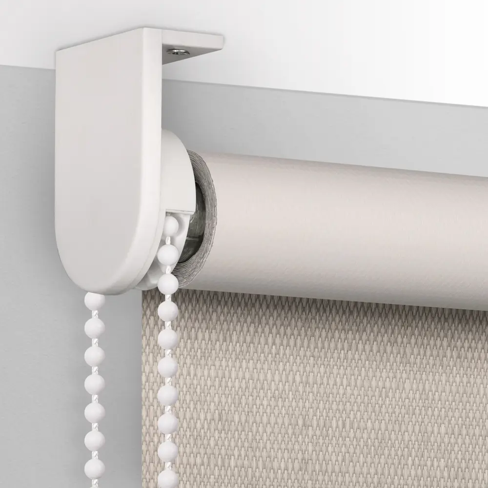 Штора рулонная блэкаут Dublin 110x250 см бежевая PRAKTO STLM-2024778 - Вид №2