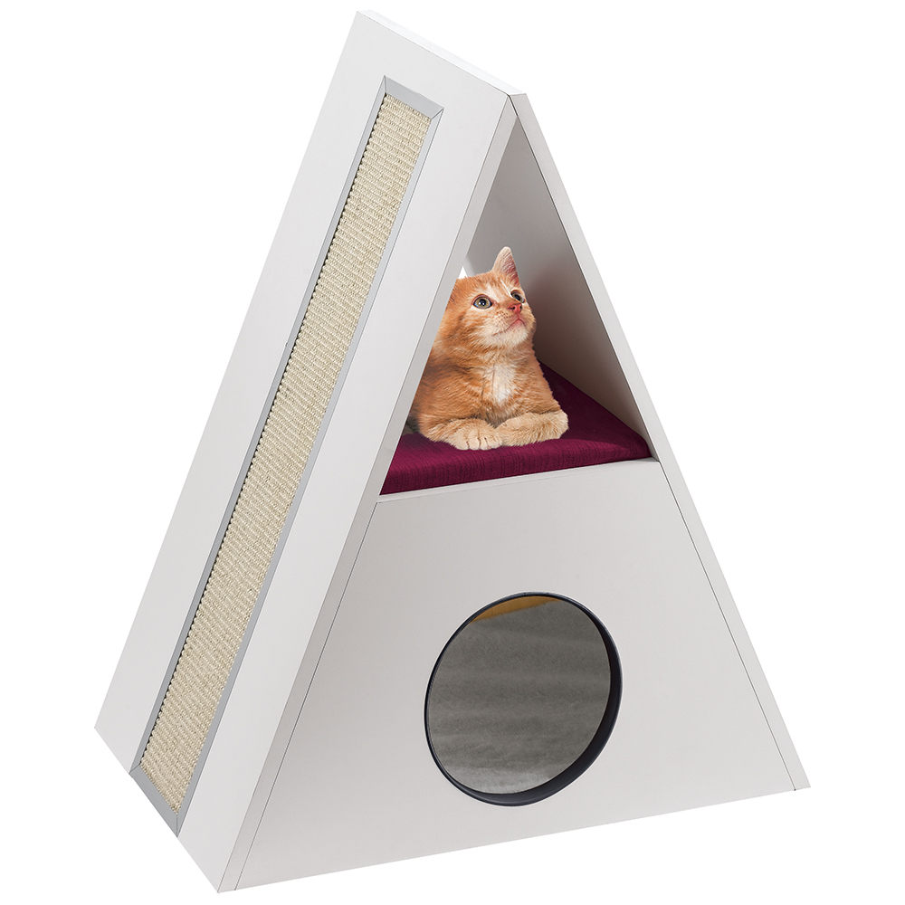 Т0023535 Спально-игровой комплекс для кошек Merlin 62х38,5х72см FERPLAST 