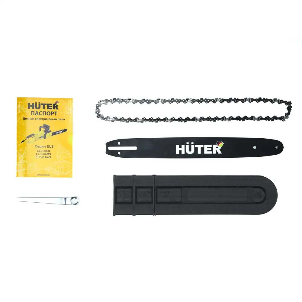Цепная электропила HUTER ELS-2/40L для профессиональной работы с деревом 84410459 STLM-1580876 - Вид №1