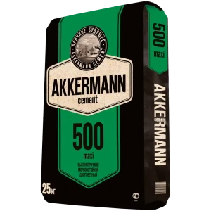 Портландцемент AKKERMANN М500 ЦЕМ II/А-П 42.5 Н 25 кг
