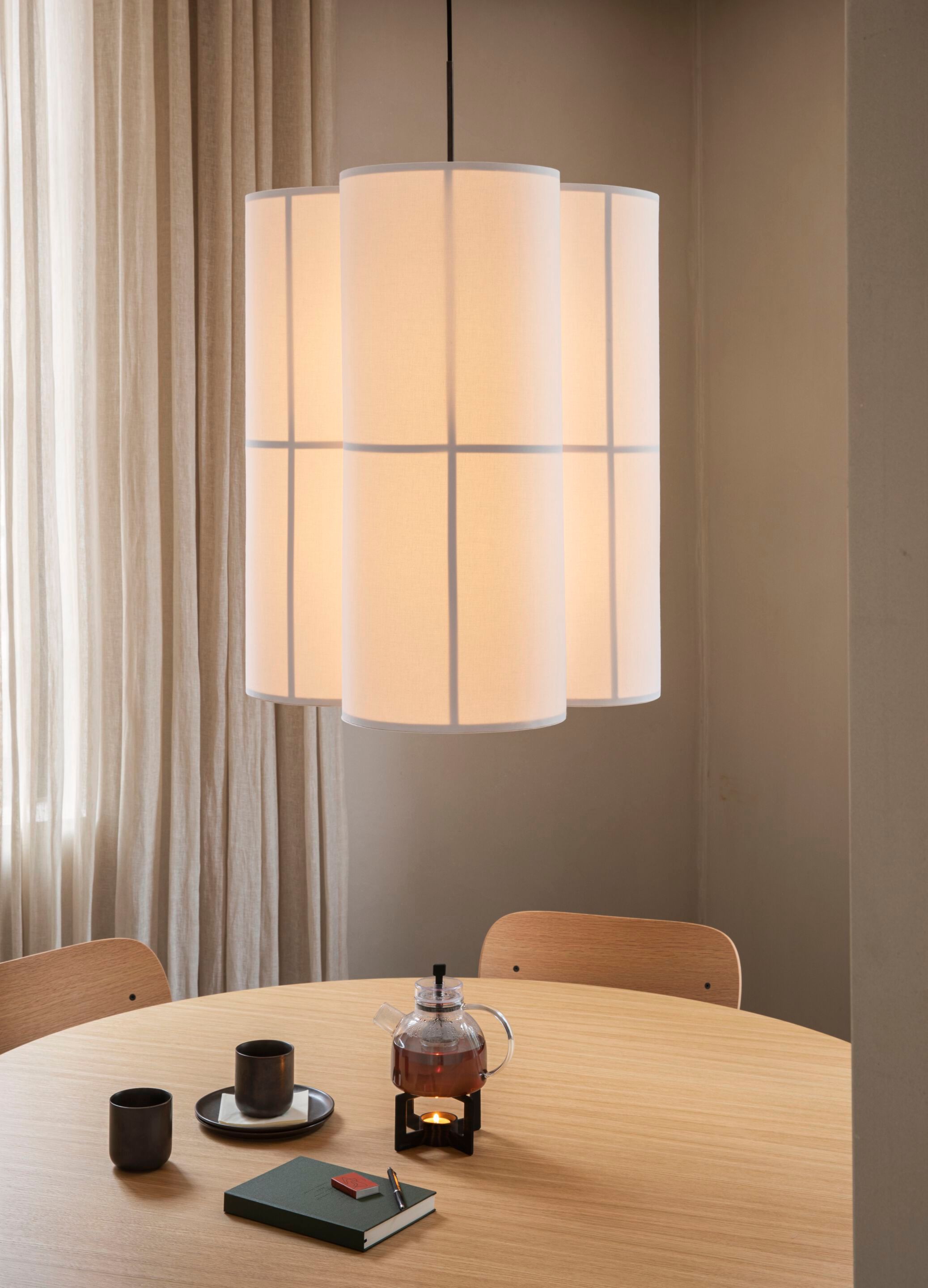 Подвесной светильник из льна Audo Copenhagen Hashira ARCH-00104800 - Вид №22