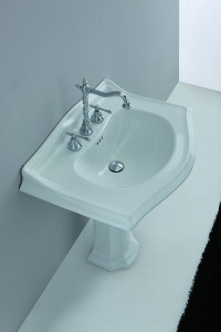 LR75/CR Пьедестал для раковины круглая Neroceramica