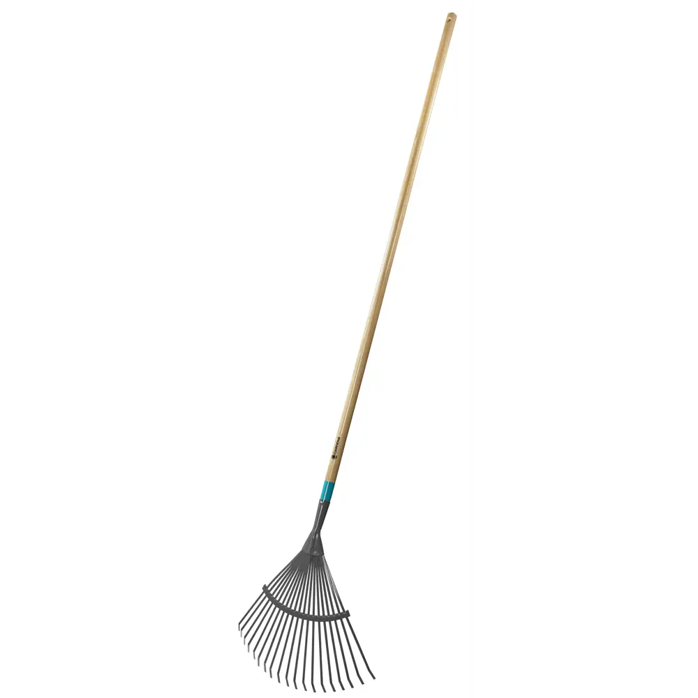 Грабли веерные Gardena Classic Line 19 зубьев 140 см сталь, с черенком STLM-2140040