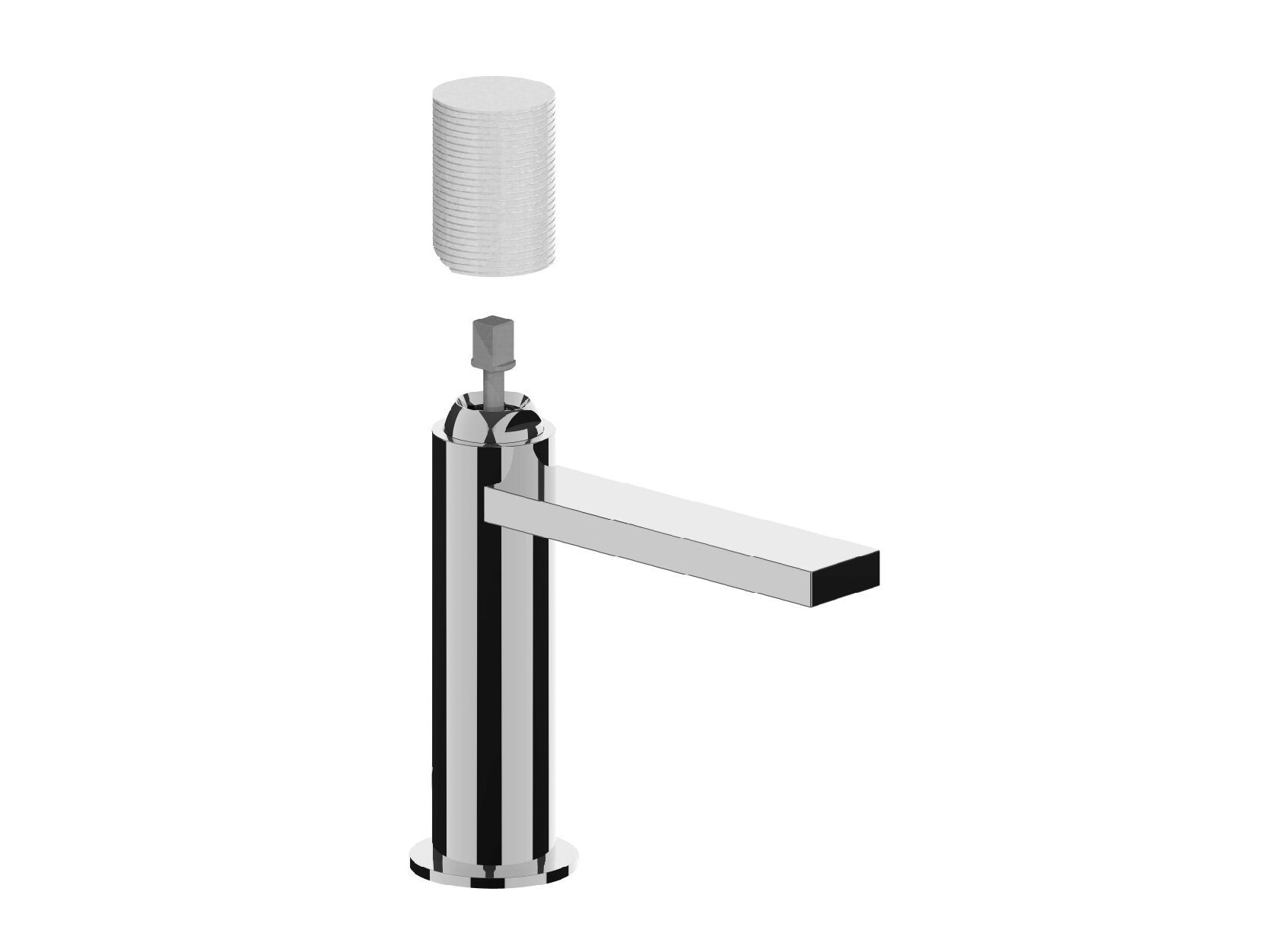 Смеситель для раковины с ограничителем расхода Rubinetterie Frattini Gaia S ARCH-00134713