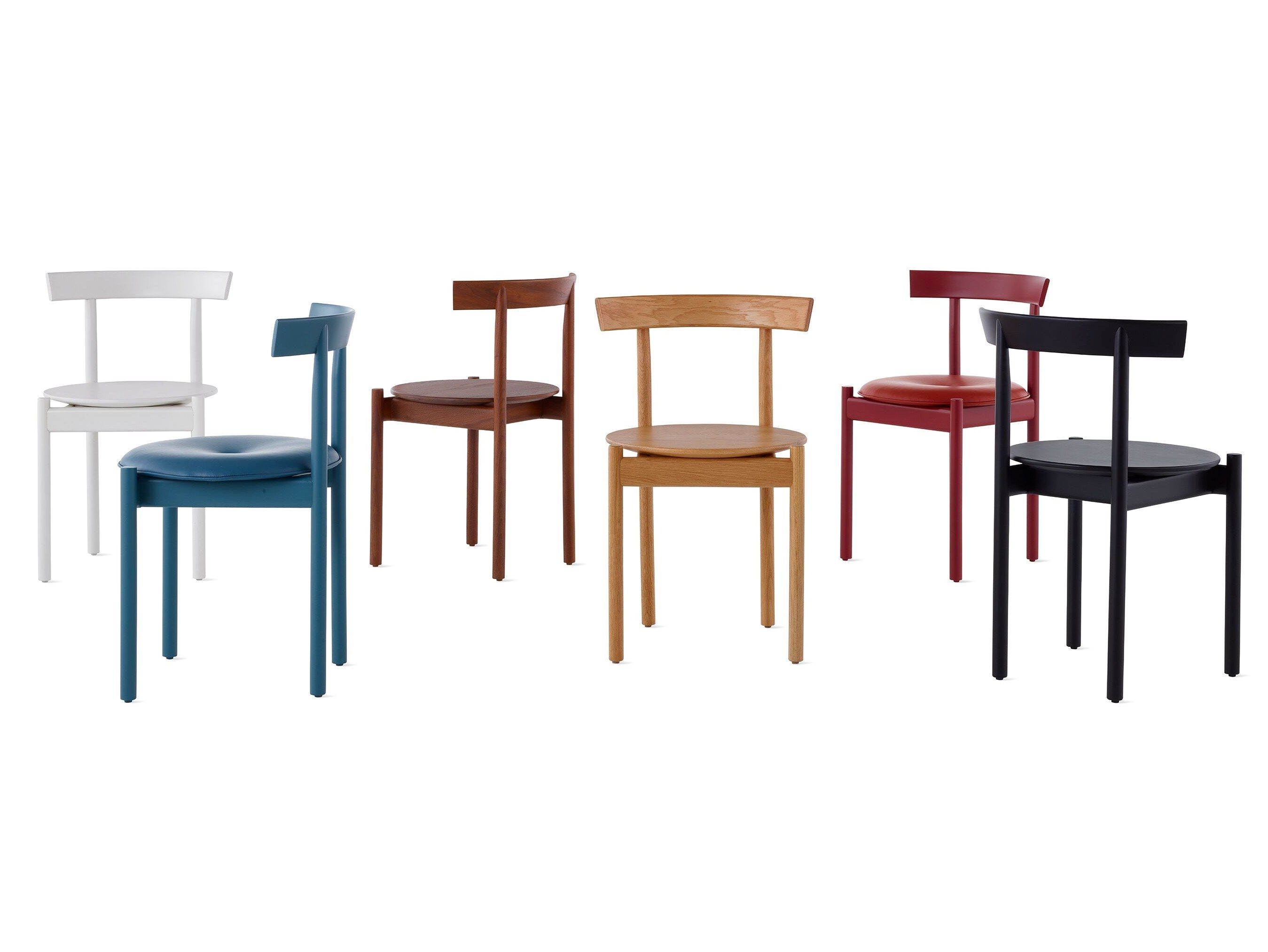 Стул из массива дерева с открытой спинкой Herman Miller Comma ARCH-00111696 - Вид №2