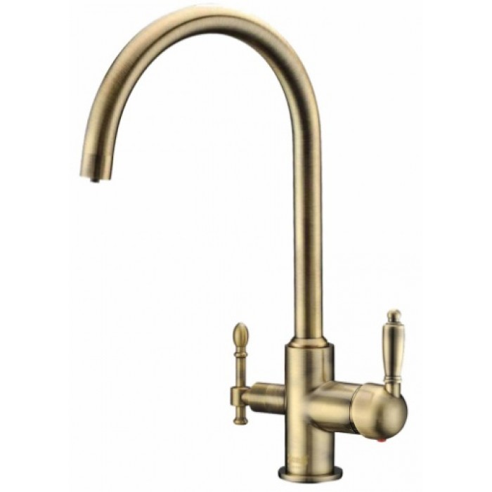 Zorg ZR 317 YF-33 Br Смеситель для кухни Zorg 405х216 мм  - Вид №1