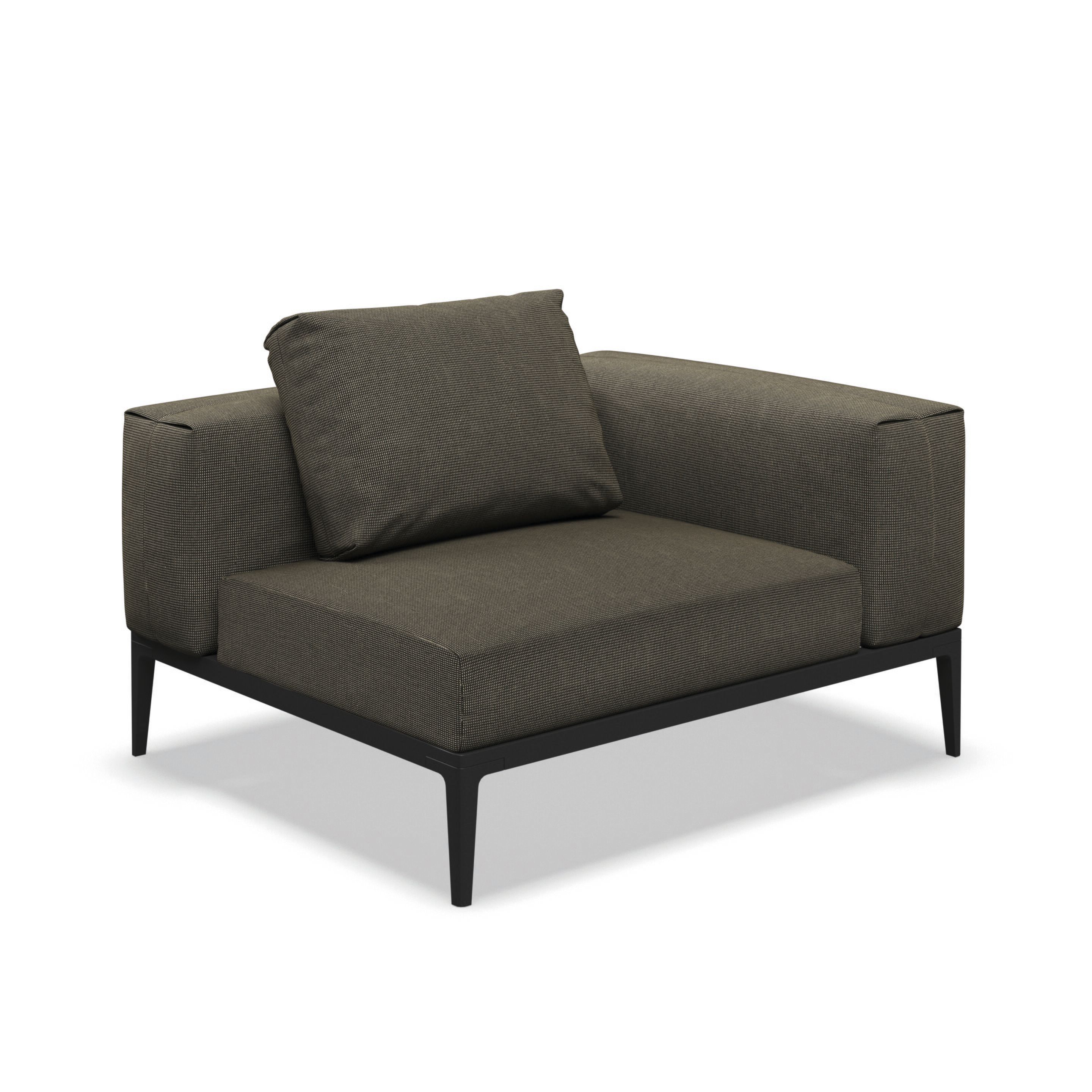 Тканевый угловой модульный садовый диван Gloster сетка ARCH-00114712 - Вид №79