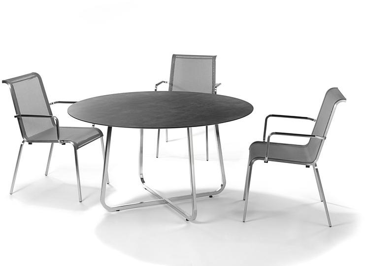 FISCHER MÖBEL Штабелируемый садовый стул с подлокотниками Modena sun-id-1509756 - Вид №18