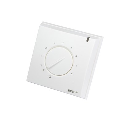 Danfoss DEVIreg™ 130/132 — электронные терморегуляторы для теплого пола с накладным корпусом DEVIreg 130 терморегулятор с датч. пола 140F1010 