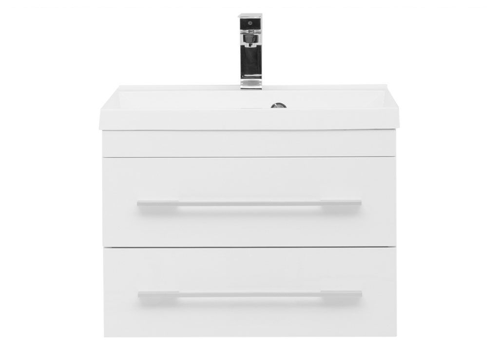 Тумба с раковиной Aquanet Нота NEW 58 белый 0017148300204117 - Вид №2