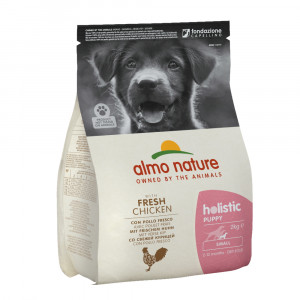 ПР0059765 Корм для щенков Holistic-XS-S-Puppy для малых пород, курица сух. 2кг Almo Nature