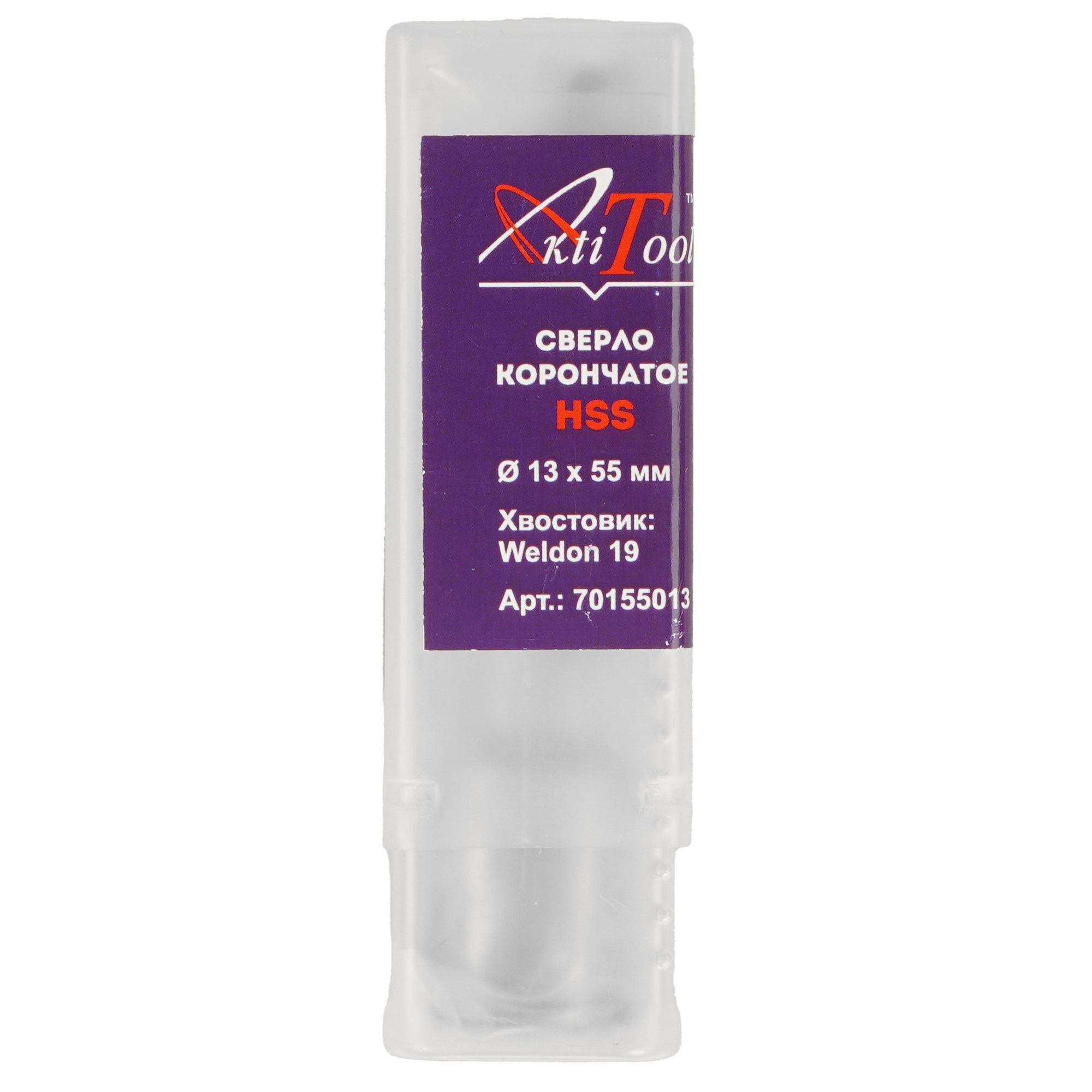 Сверло корончатое AktiTool 70155013 9148844 STDN-0103560 - Вид №3
