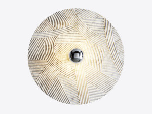 Каррарский мраморный настенный светильник