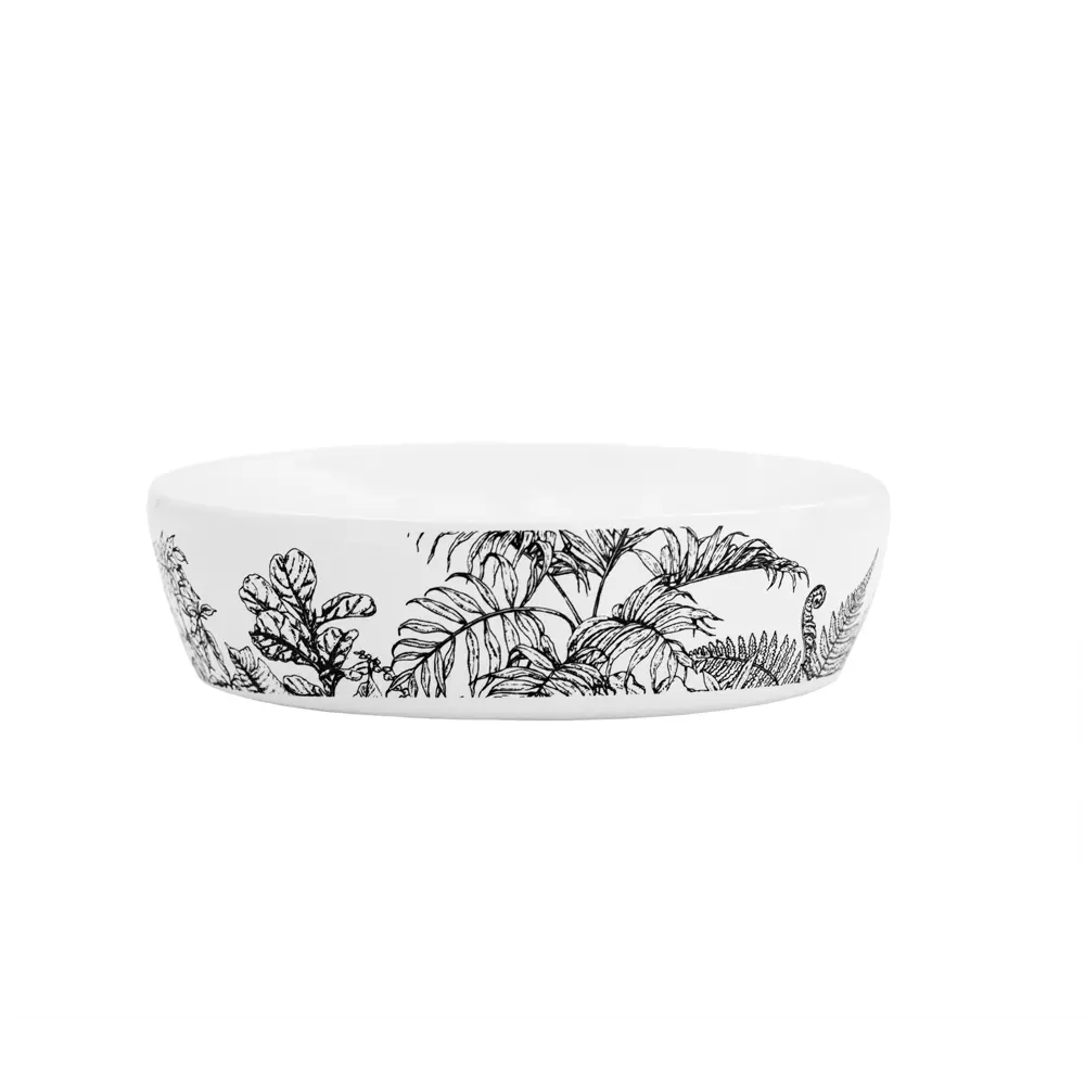 Керамическая мыльница Bath Plus Tropico с тропическим рисунком 89380482 STLM-1578665