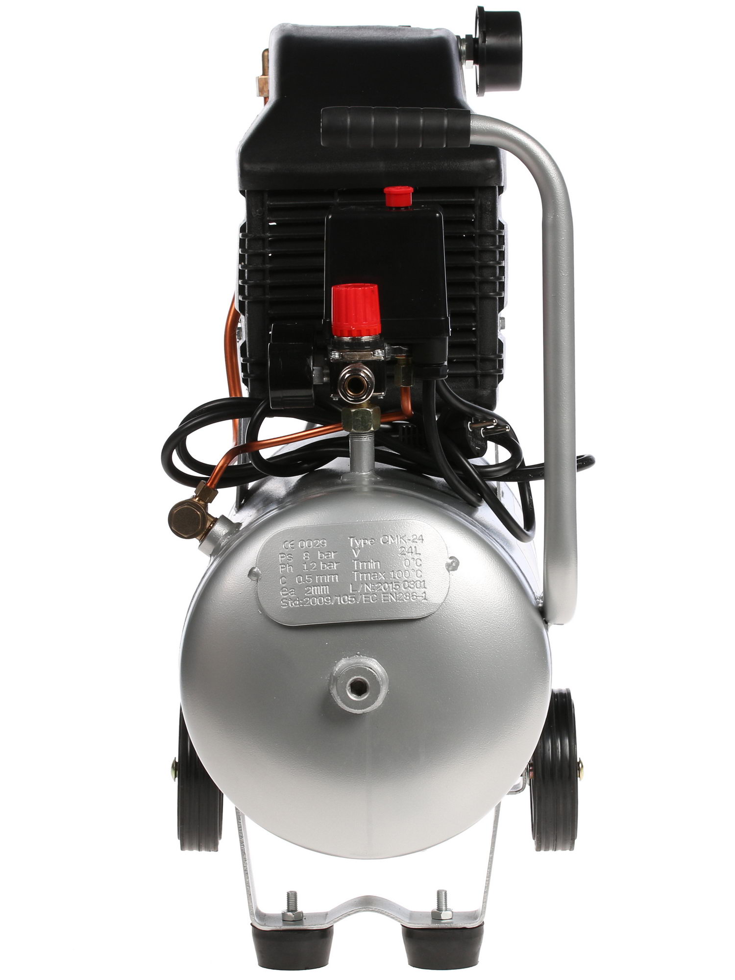 Компрессор поршневой масляный Quattro Elementi Cyclone-24 770-230 6705846 STDN-0076397 - Вид №1