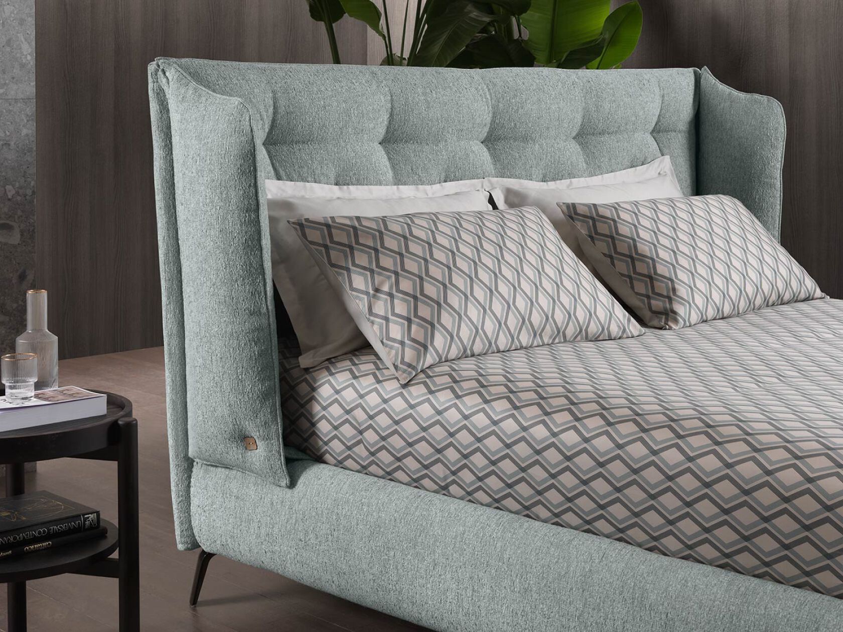 Мягкая кровать из ткани Altrenotti Why Not?! ARCH-00107774 - Вид №1